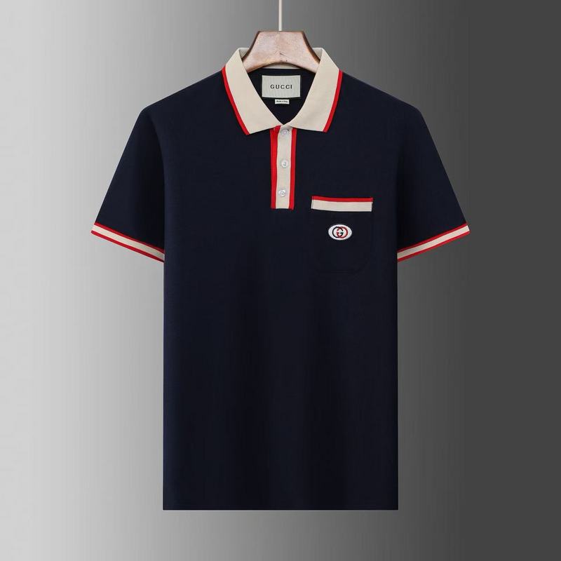 Wholesale High-quality Cheap G.ucci Short Sleeve Lapel Designer T-Shirts for sale