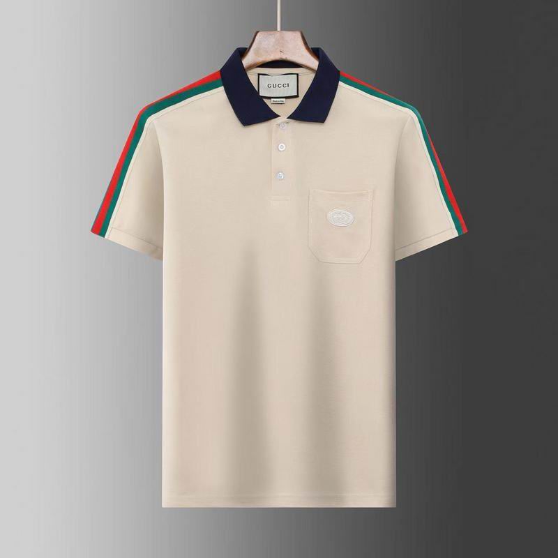 Wholesale High-quality Cheap G.ucci Short Sleeve Lapel Designer T-Shirts for sale