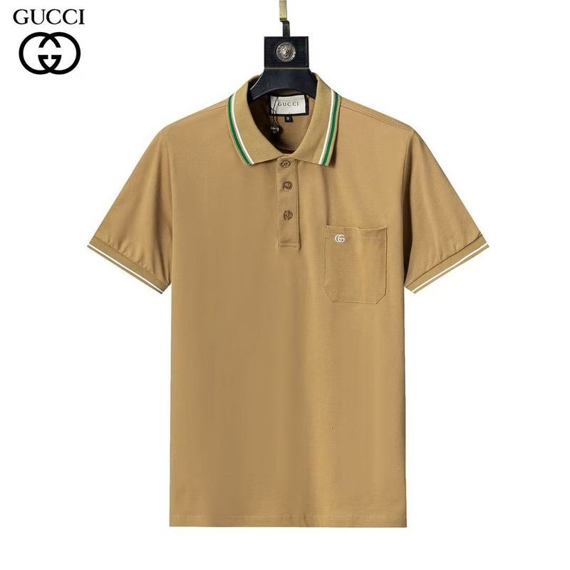 Wholesale Cheap High-quality men G.ucci Short Sleeve Lapel Replica Designer T Shirts for Sale