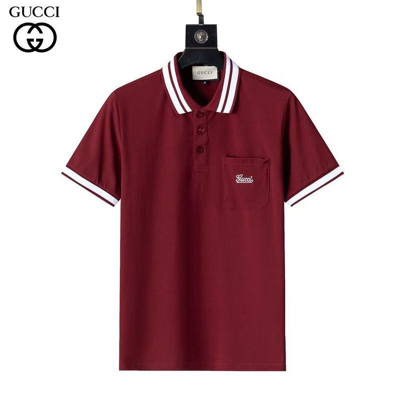 Wholesale Cheap High-quality men G.ucci Short Sleeve Lapel Replica Designer T Shirts for Sale