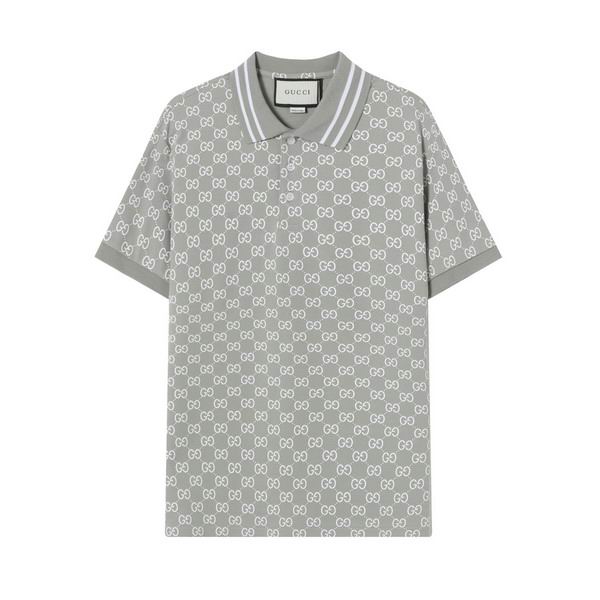 Wholesale Cheap High-quality men G.ucci Short Sleeve Lapel Replica Designer T Shirts for Sale