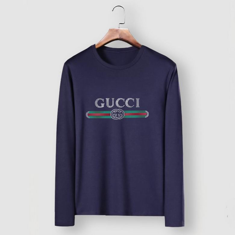 Wholesale Cheap G ucci Long Sleeve T Shirts  for Sale