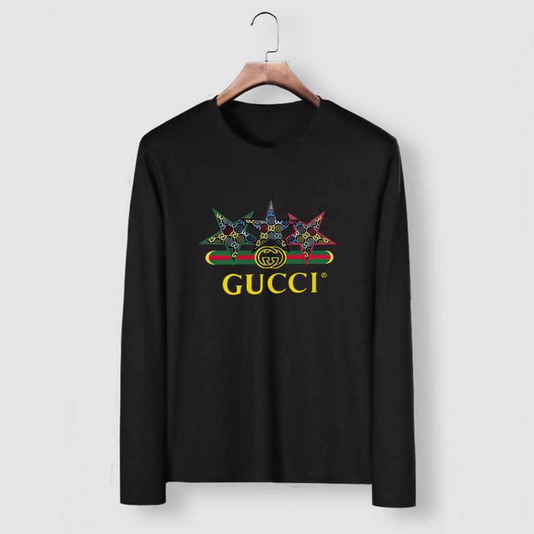Wholesale Cheap G ucci Long Sleeve T Shirts  for Sale