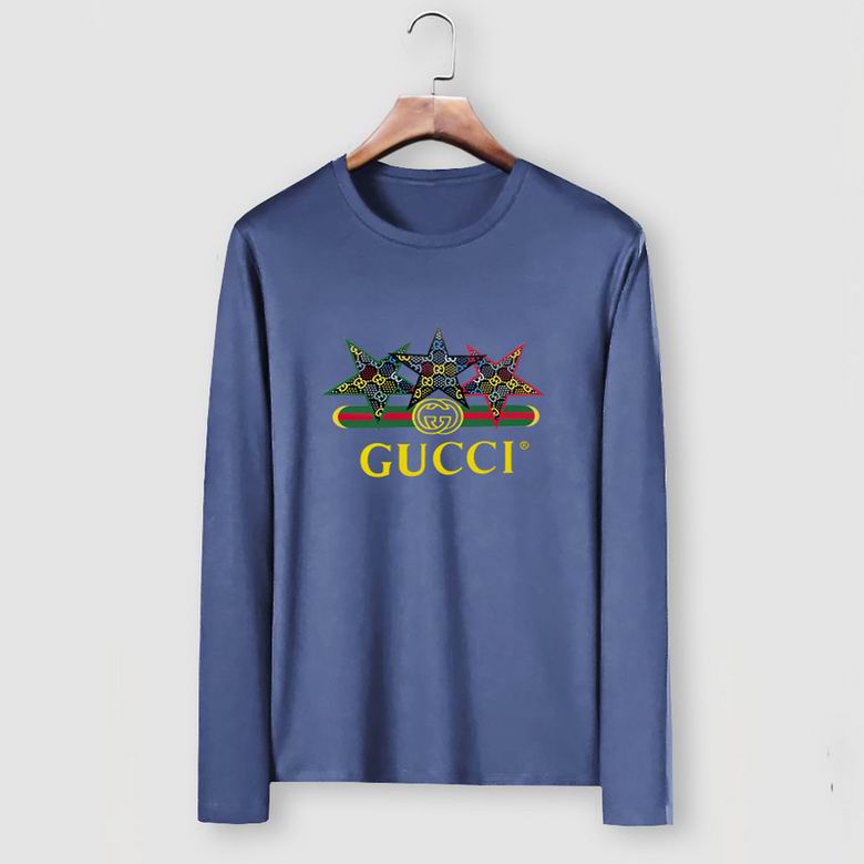 Wholesale Cheap G ucci Long Sleeve T Shirts  for Sale