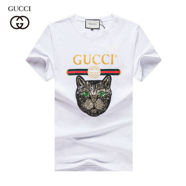 Wholesale Cheap G ucci men Short Sleeve t Shirts for Sale