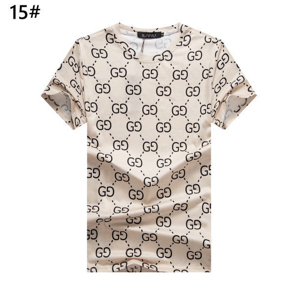 Wholesale Cheap G ucci men Short Sleeve t Shirts for Sale