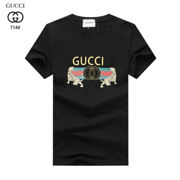 Wholesale Cheap G ucci men Short Sleeve t Shirts for Sale
