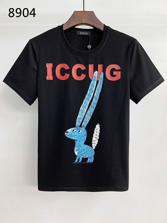 Wholesale Cheap G ucci men Short Sleeve T Shirts  for Sale