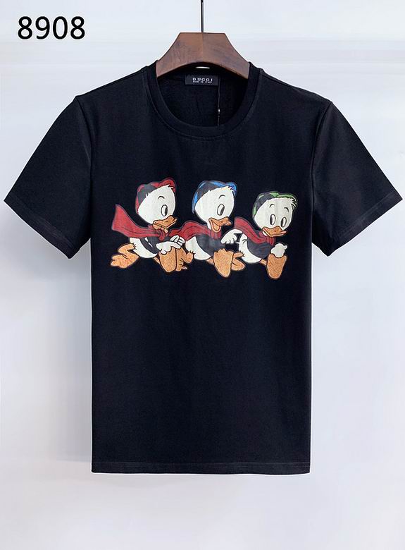 Wholesale Cheap G ucci men Short Sleeve T Shirts  for Sale