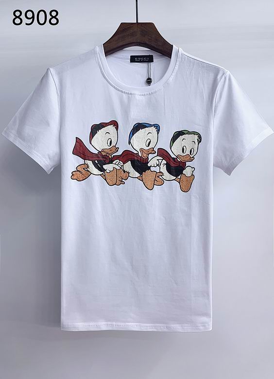 Wholesale Cheap G ucci men Short Sleeve T Shirts  for Sale