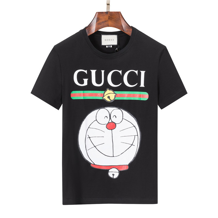 Wholesale Cheap G ucci Short Sleeve men T Shirts for Sale
