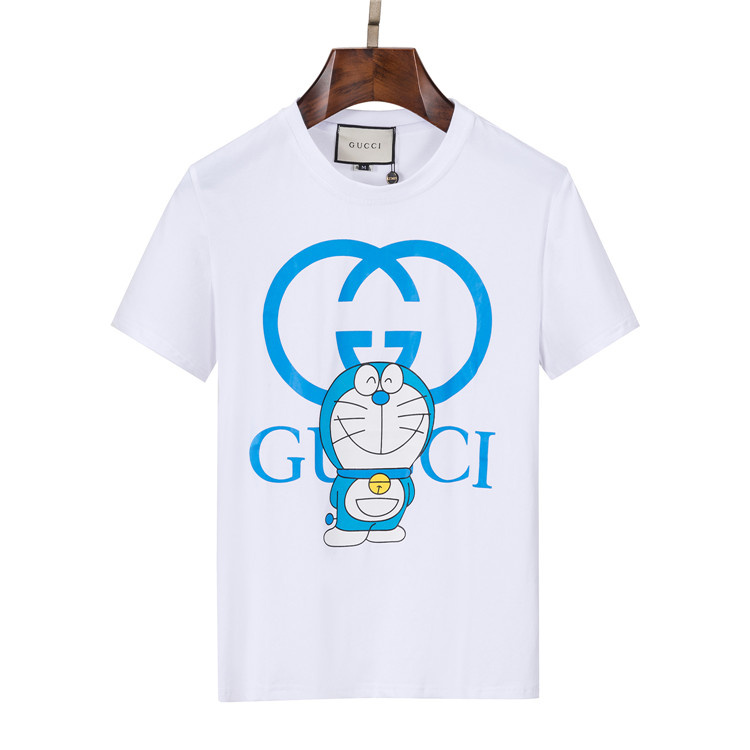 Wholesale Cheap G ucci Short Sleeve men T Shirts for Sale