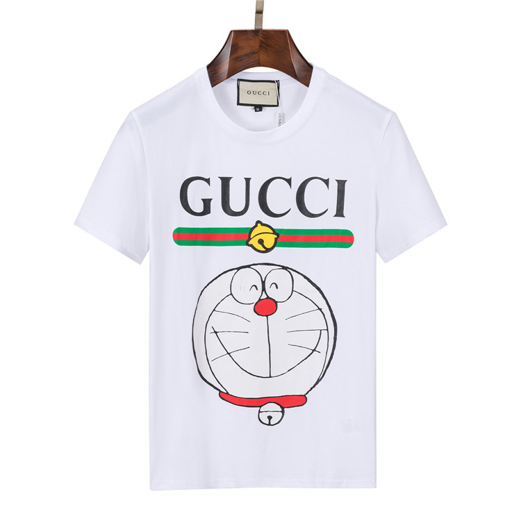 Wholesale Cheap G ucci Short Sleeve men T Shirts for Sale