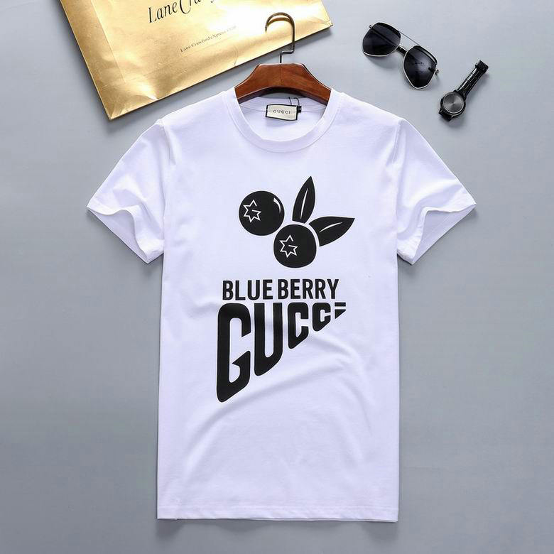 Wholesale Cheap G ucci Short Sleeve men t Shirts for Sale