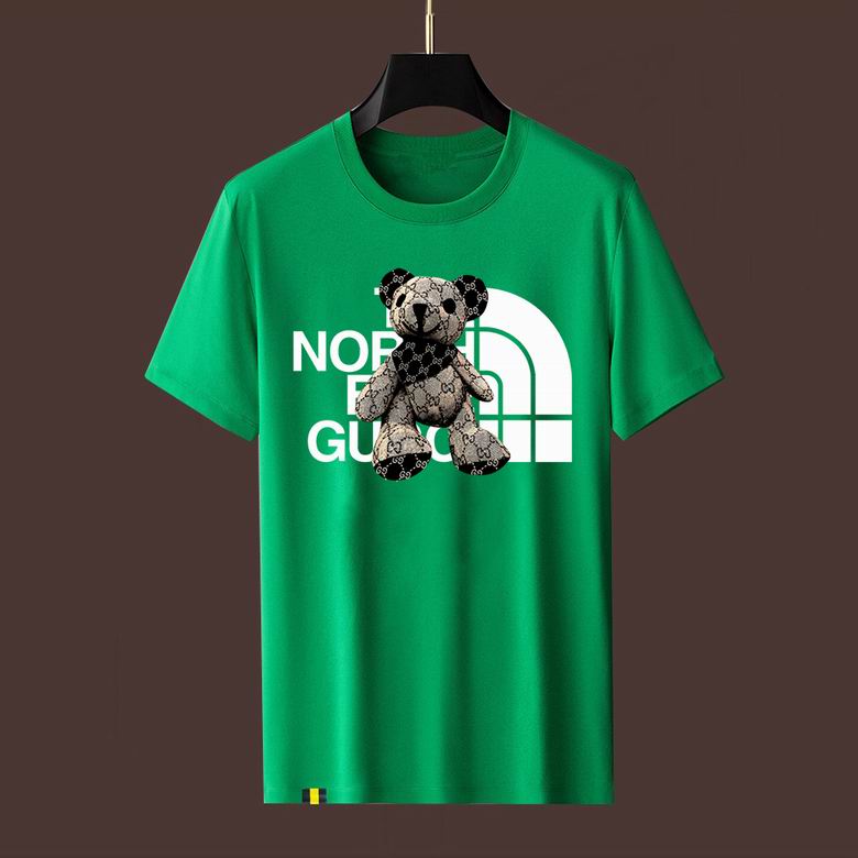 Wholesale Cheap G ucci Short Sleeve T Shirts for Sale