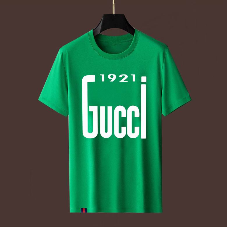 Wholesale Cheap G ucci Short Sleeve T Shirts for Sale