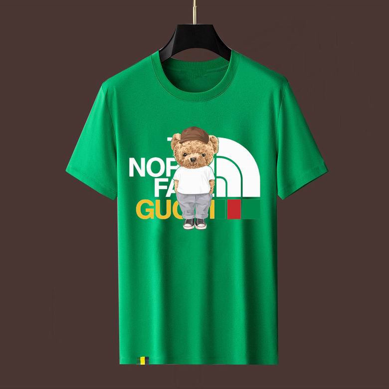 Wholesale Cheap G ucci Short Sleeve T Shirts for Sale