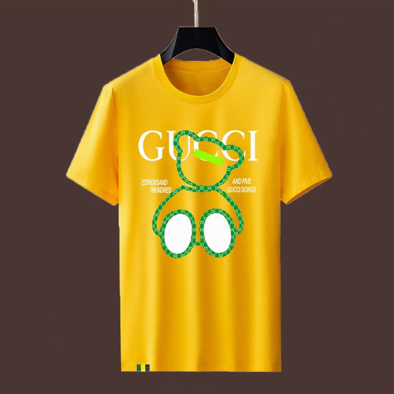 Wholesale Cheap G ucci Short Sleeve T Shirts for Sale