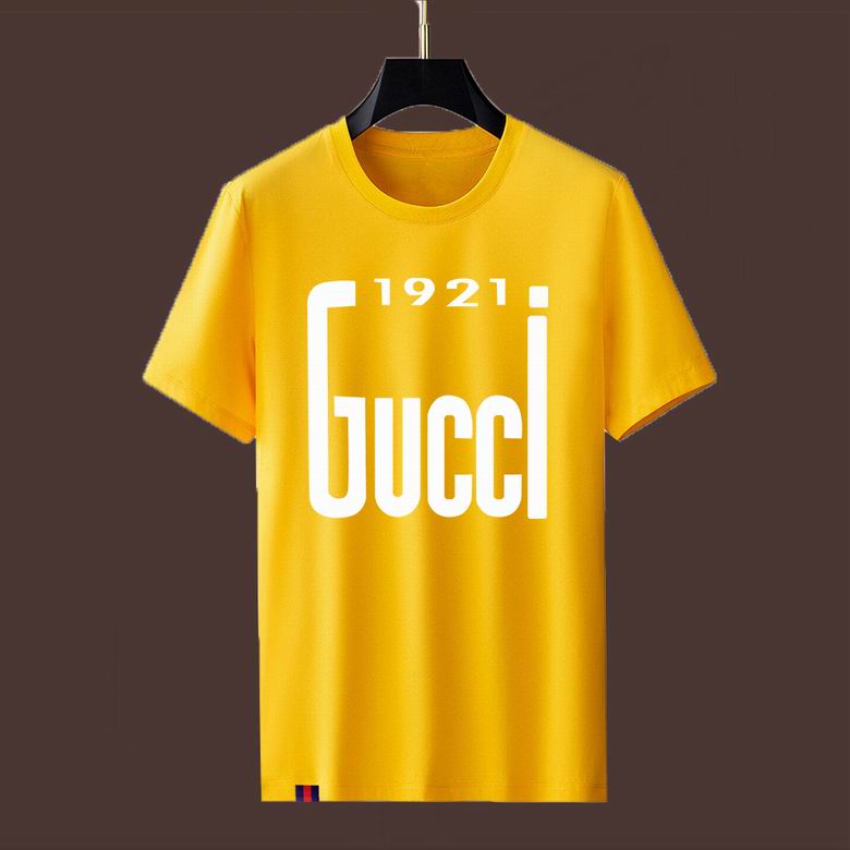 Wholesale Cheap G ucci Short Sleeve T Shirts for Sale