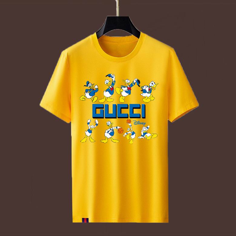 Wholesale Cheap G ucci Short Sleeve T Shirts for Sale