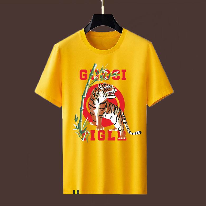 Wholesale Cheap G ucci Short Sleeve T Shirts for Sale