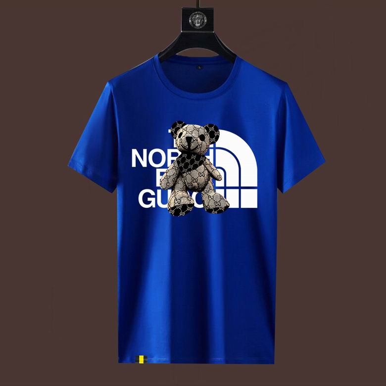 Wholesale Cheap G ucci Short Sleeve T Shirts for Sale
