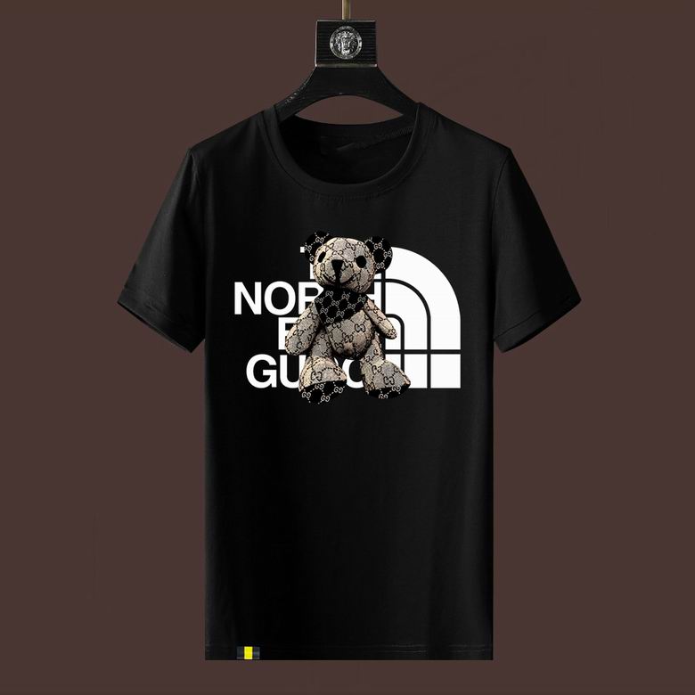 Wholesale Cheap G ucci Short Sleeve T Shirts for Sale