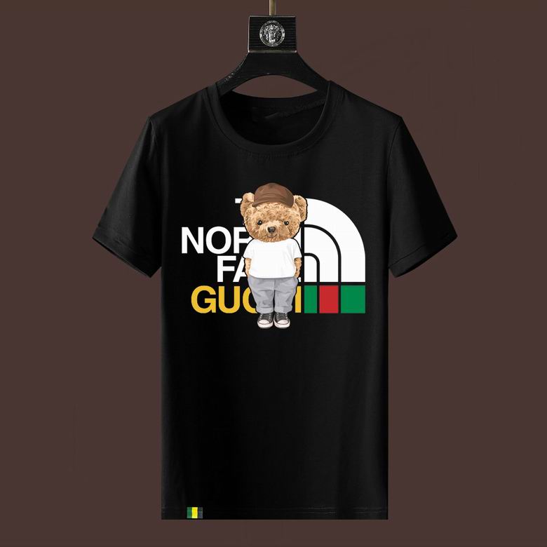 Wholesale Cheap G ucci Short Sleeve T Shirts for Sale