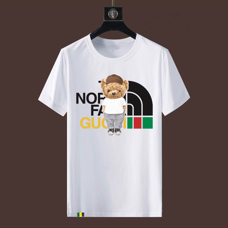 Wholesale Cheap G ucci Short Sleeve T Shirts for Sale