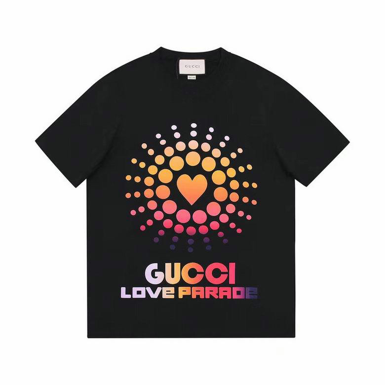 Wholesale Cheap G ucci Short Sleeve T Shirts for Sale