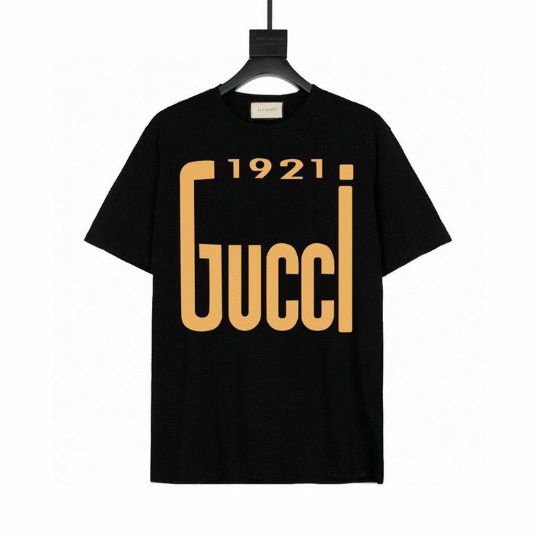 Wholesale Cheap G ucci Short Sleeve T Shirts for Sale