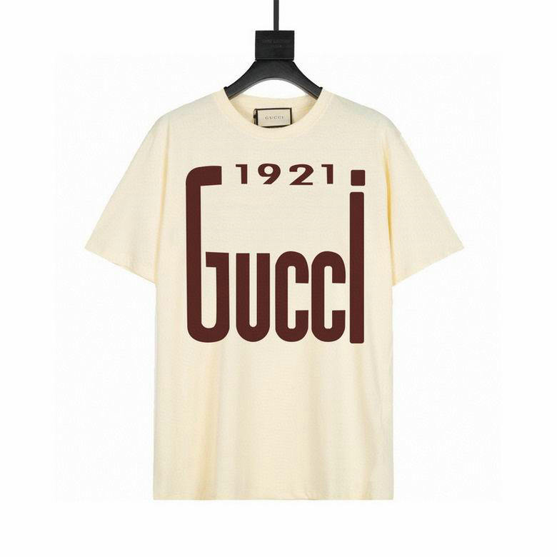 Wholesale Cheap G ucci Short Sleeve T Shirts for Sale