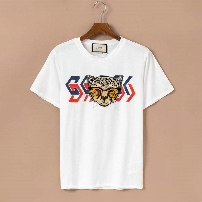Wholesale Cheap G ucci Short Sleeve t Shirts for Sale