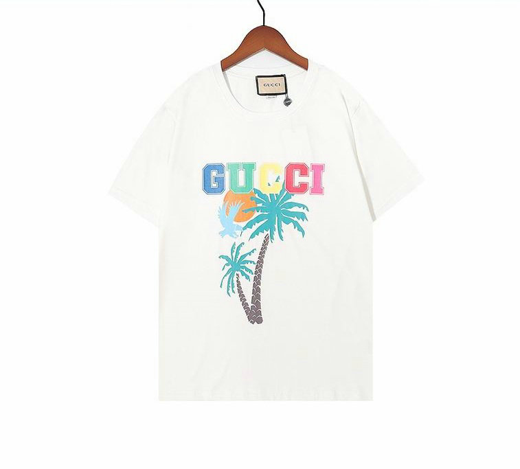 Wholesale Cheap G ucci Short Sleeve T Shirts for Sale