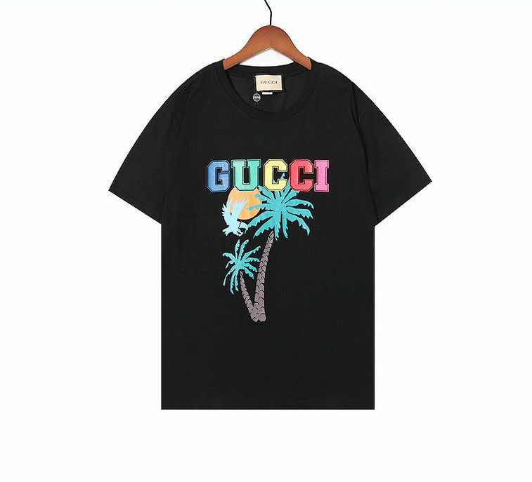 Wholesale Cheap G ucci Short Sleeve T Shirts for Sale