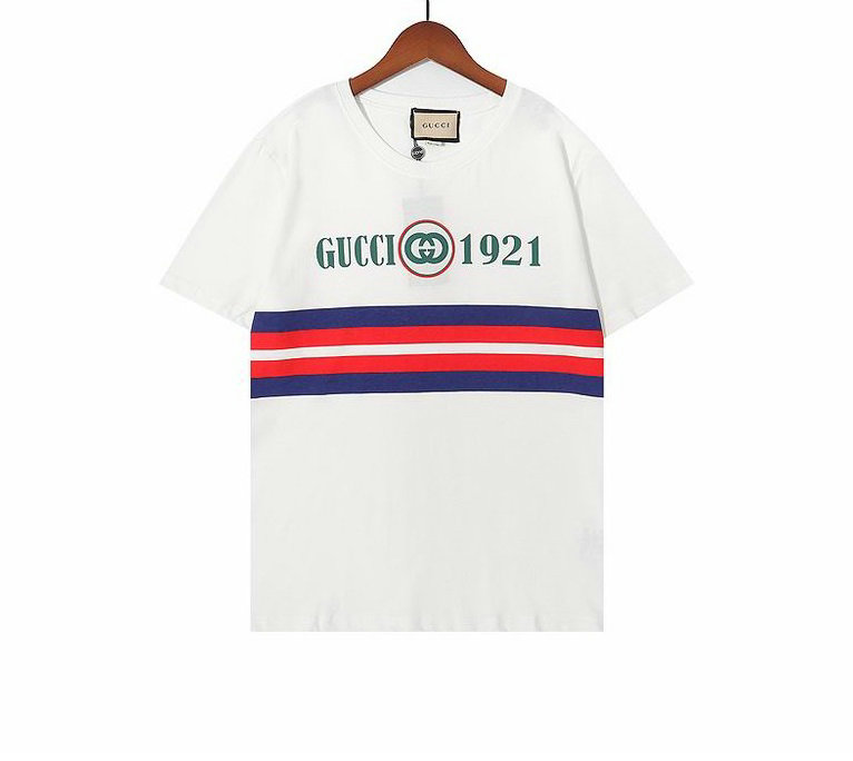 Wholesale Cheap G ucci Short Sleeve T Shirts for Sale