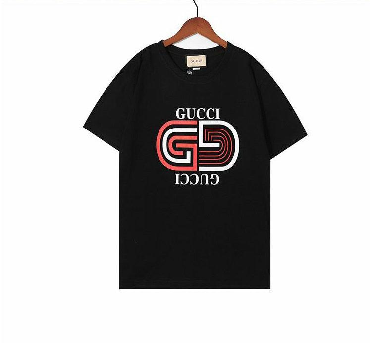 Wholesale Cheap G ucci Short Sleeve T Shirts for Sale