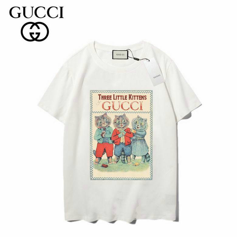 Wholesale Cheap G ucci Short Sleeve women t Shirts for Sale