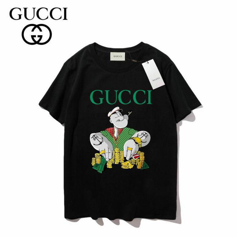 Wholesale Cheap G ucci Women Short Sleeve T Shirts for Sale