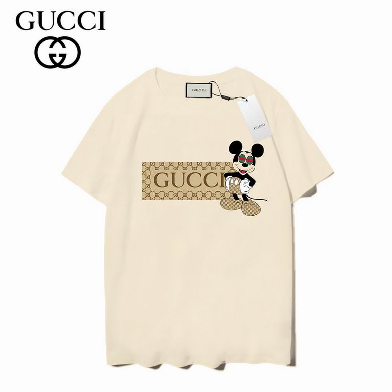 Wholesale Cheap G UCCI Short Sleeve T Shirts for Sale