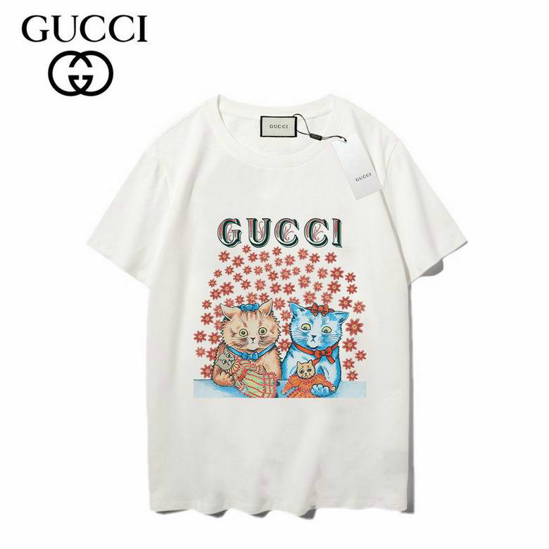 Wholesale Cheap G ucci Short Sleeve women t Shirts for Sale