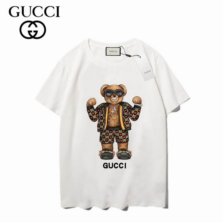 Wholesale Cheap G UCCI Short Sleeve T Shirts for Sale