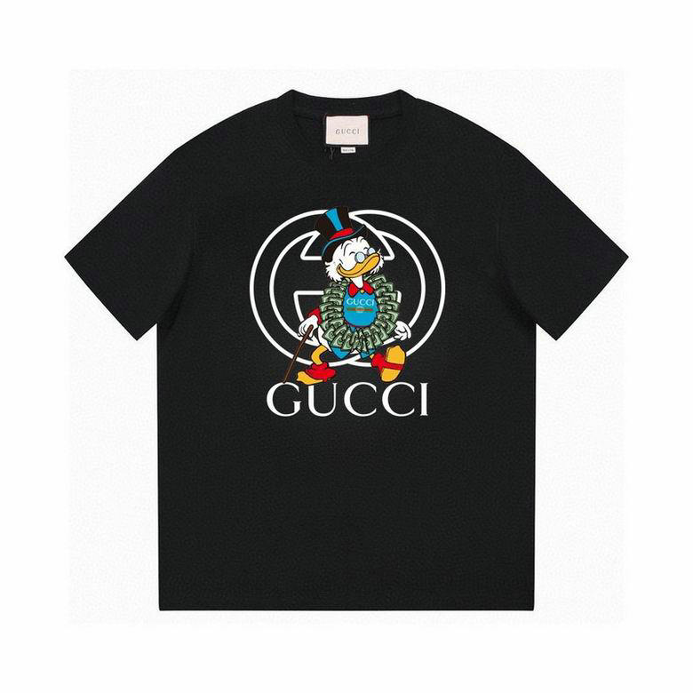 Wholesale Cheap G.ucci Women Short Sleeve Replica T Shirts for Sale