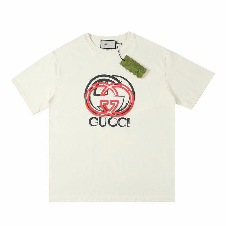 Wholesale Cheap G.ucci Women Short Sleeve Replica T Shirts for Sale