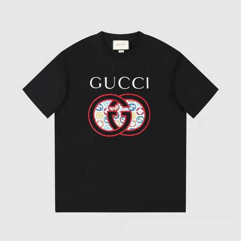 Wholesale Cheap G.ucci Women Short Sleeve Replica T Shirts for Sale