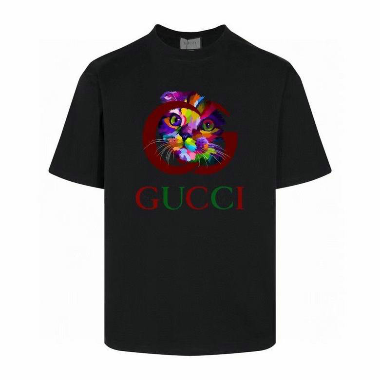 Wholesale Cheap G.ucci Women Short Sleeve Replica T Shirts for Sale