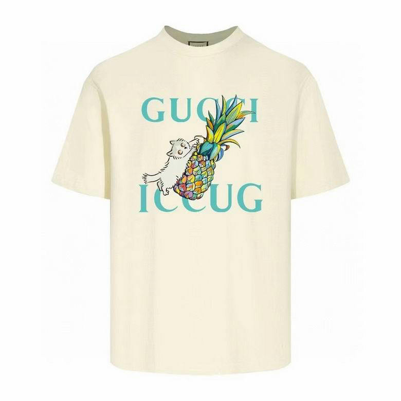 Wholesale Cheap G.ucci Women Short Sleeve Replica T Shirts for Sale