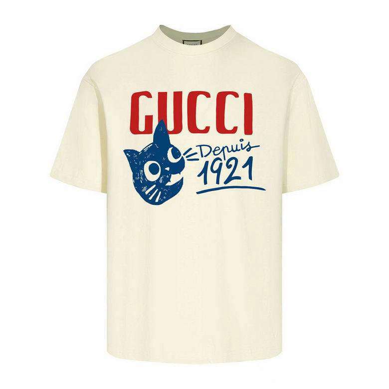 Wholesale Cheap G.ucci Women Short Sleeve Replica T Shirts for Sale