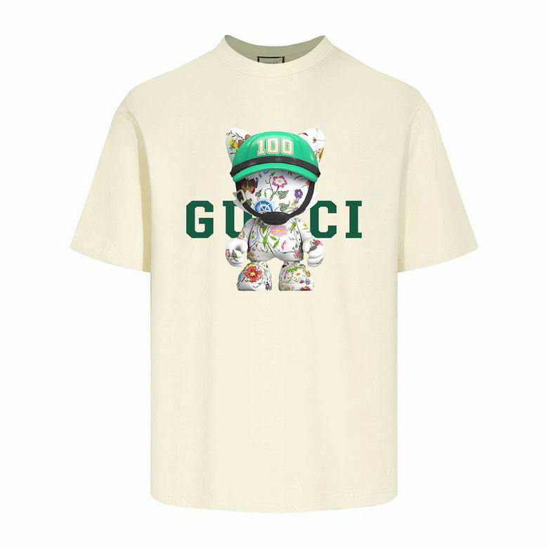 Wholesale Cheap G.ucci Women Short Sleeve Replica T Shirts for Sale