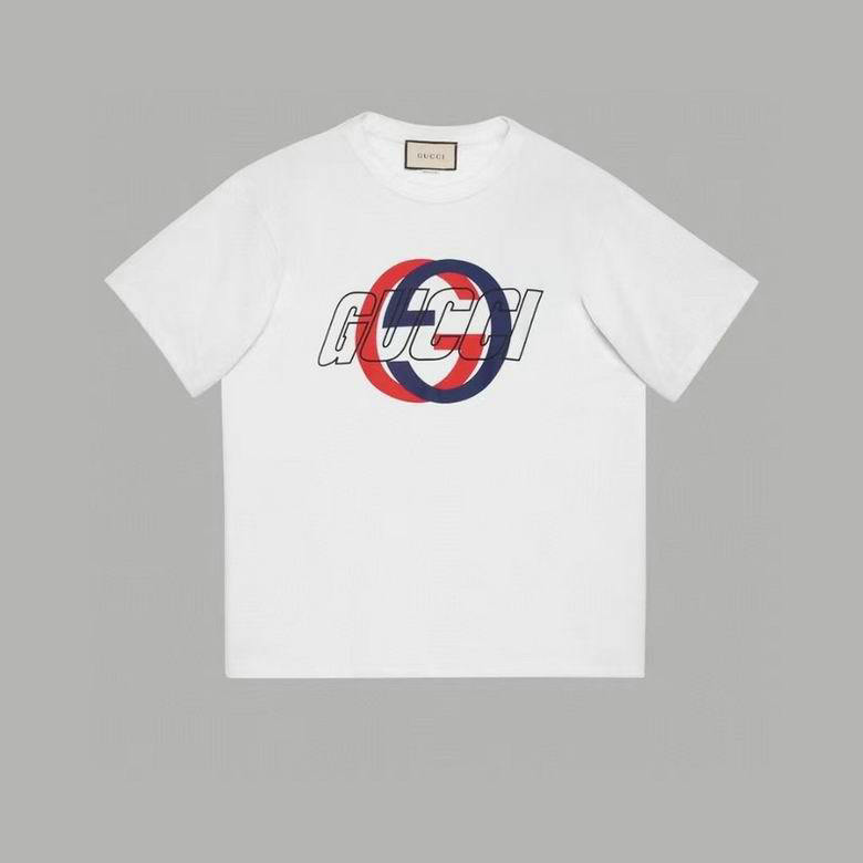 Wholesale Cheap G.ucci Women Short Sleeve Replica T Shirts for Sale